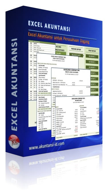 Excel Akuntansi Perusahaan Dagang Akuntansi Id